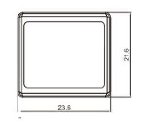 OLED Dsiplay Push Switch RS998 Structure Diagram